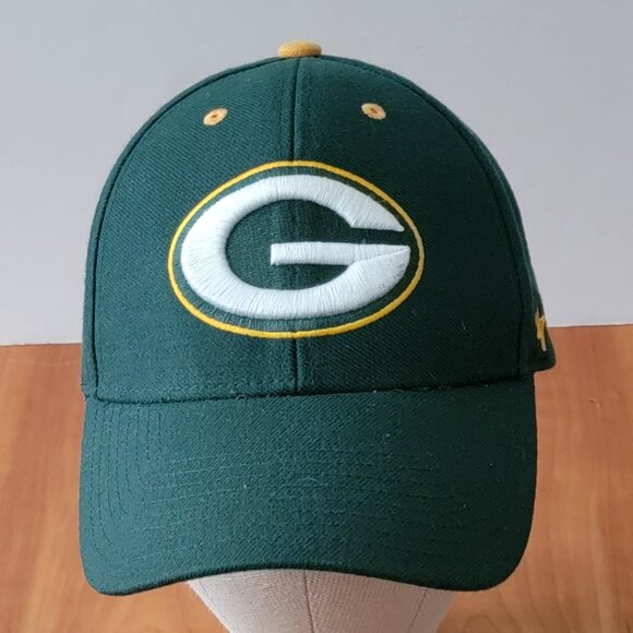 '47 NFL Green Bay Packers Football Adjustable Fit Baseball Cap Hat - Picture 2 of 14